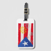 Tainos on the Flag OF 2 ラゲッジタグ (正面縦)