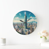 Taipei 101 Taiwan ラージ壁時計 (ホーム)