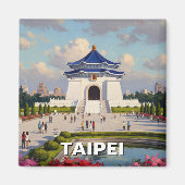 Taipei CKS memorial Taiwan マグネット (正面)