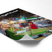 Taipei Night Market Taiwanese Culture Travel ポスター (角)