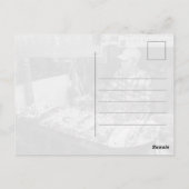 Taipei Taiwan Night Market Food Stall ポストカード (裏面)