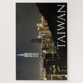 taipei taiwan nights ジグソーパズル (縦)