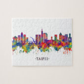 Taipei Taiwan Skyline ジグソーパズル (横)