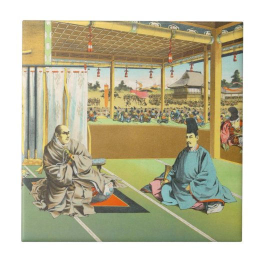 Taira Shigemoriの日本の征夷大将軍の歴史的芸術無し タイル (正面)