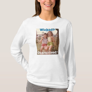 Taisia及びTharaの長袖のTシャツ Tシャツ