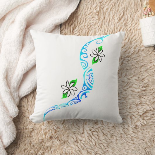 TAITIARE (Bleu) クッション (ブランケット)