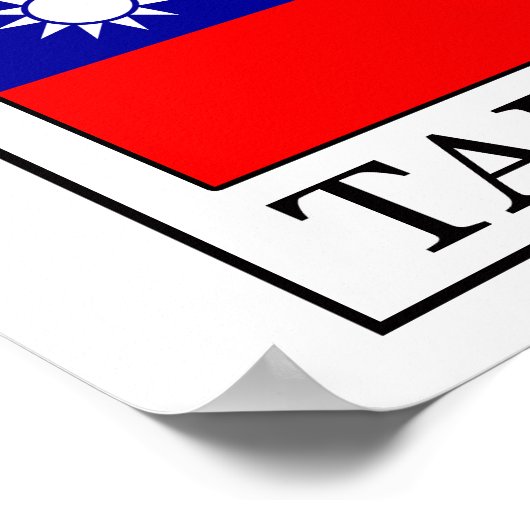 Taiwan ポスター (角)