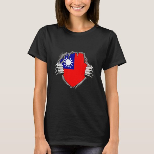 Taiwan Flag Tシャツ (正面)
