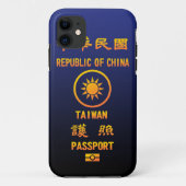 Taiwan Passport Case-Mate iPhoneケース (裏面)