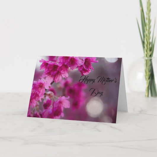 Taiwanese Cherry Tree Blossom カード (正面)