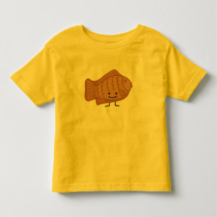 Taiyakiの日本のな魚型のケーキのフェスティバルの食糧 トドラーTシャツ