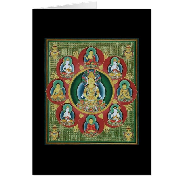 Taizokaiの曼荼羅の中心 (正面)