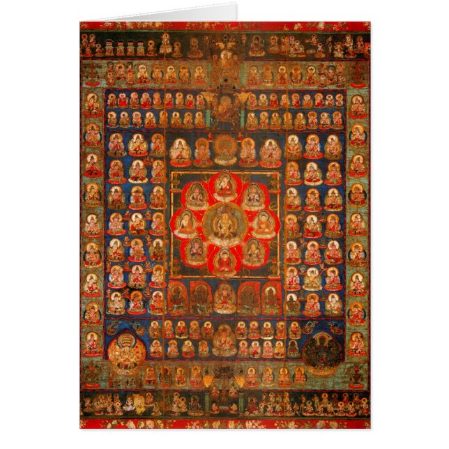 Taizokaiの曼荼羅 (正面)