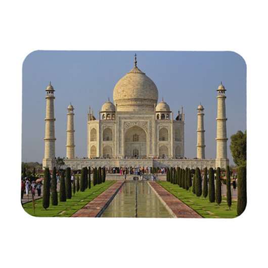 Taj Mahal、インドのアグラにある霊廟、2 マグネット (横)