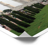 Taj Mahal – インド ポスター (角)