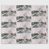 Taj Mahal，インド ラッピングペーパー (フラット)
