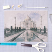 Taj Mahal，インド 薄葉紙 (クラフト)