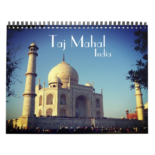 taj mahal 2025 カレンダー (カバー)
