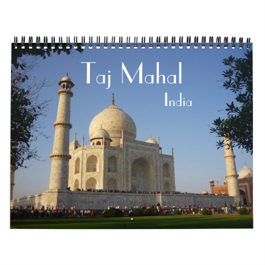 taj mahal 2026 カレンダー (カバー)