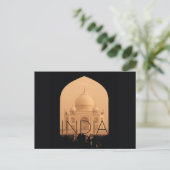 Taj Mahal, Agra, India Travel Postcard ポストカード (スタンド正面)