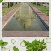 Taj Mahal、Agra、Uttar Pradesh、インド キッチンタオル (折り畳み)