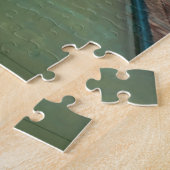 Taj Mahal、Agra、Uttar Pradesh、インド ジグソーパズル (側面)