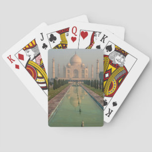 Taj Mahal、Agra、Uttar Pradesh、インド トランプ