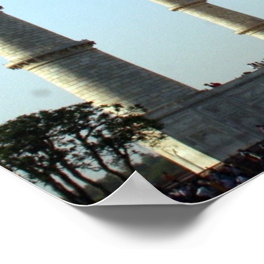 taj mahal blue ポスター (角)