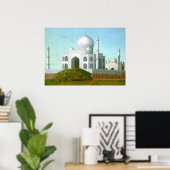 Taj Mahal, Erastus Salisburyフィールドファインアートポスター ポスター (ホームオフィス)