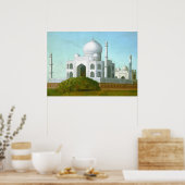 Taj Mahal, Erastus Salisburyフィールドファインアートポスター ポスター (キッチン)