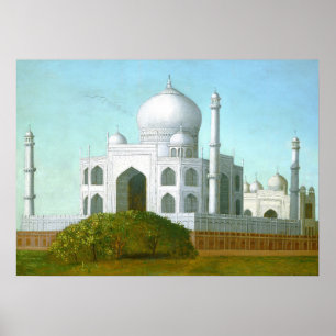 Taj Mahal, Erastus Salisburyフィールドファインアートポスター ポスター
