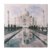 Taj Mahal Indiaセラミックタイル – 象徴的なムガールアート タイル (正面)