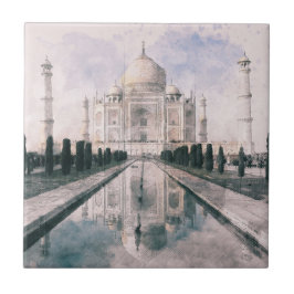 Taj Mahal Indiaセラミックタイル – 象徴的なムガールアート タイル