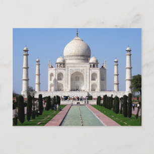 Taj Mahal, India "Crown of the Palace" ポストカード