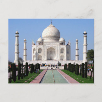 Taj Mahal, India "Crown of the Palace" ポストカード