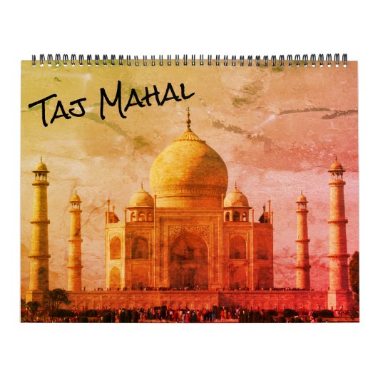 taj mahal large 2025 カレンダー (カバー)