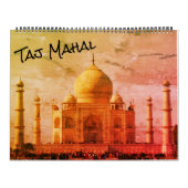 taj mahal large 2025 カレンダー (カバー)