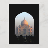 Taj Mahal Light of Dawn India建築写真 ポストカード (正面)