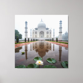 Taj Mahal Reflection キャンバスプリント