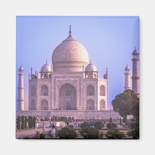 Taj Mahal Reflection Garden – Iconic Landmark マグネット (正面)