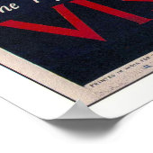 Taj Mahal - Visit India Poster ポスター (角)