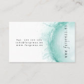 Tajeta de visita comercial 名刺 (裏面)