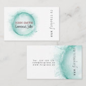 Tajeta de visita comercial 名刺 (正面/裏面)