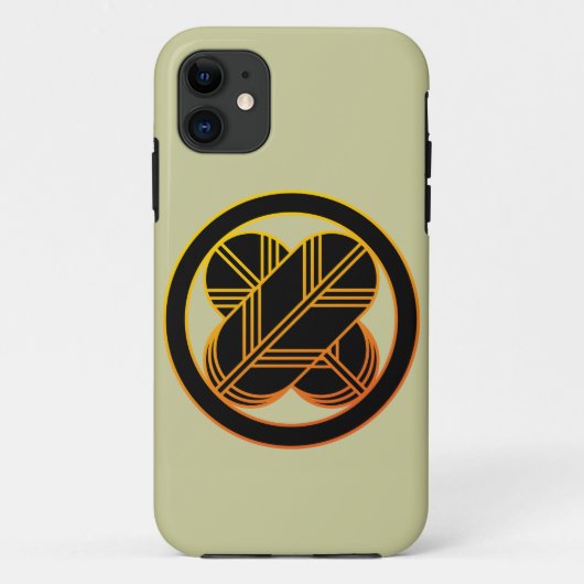 Taka1 (Gold Line) Case-Mate iPhoneケース (裏面)