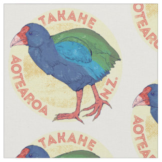 Takahe Aotearoaニュージーランド ファブリック