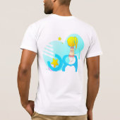 Takaii -- 日本製アニメの博覧会のTシャツ Tシャツ (裏面)