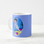 Takara the Merfaery and Dolphin Mug コーヒーマグカップ (正面左)