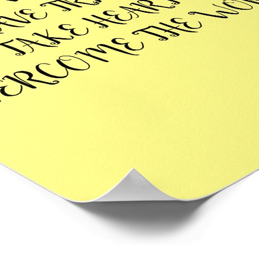 TAKEハート ポスター (角)