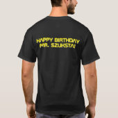 Take 2! Happy Birthday Scott! Tシャツ (裏面)