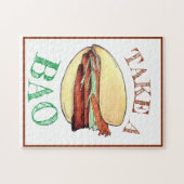 TAKE A BAO Pork Belly Bun Chinese Taiwanese Food ジグソーパズル (横)